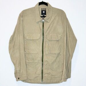 G-Star Men's Zip Cord Overshirt
